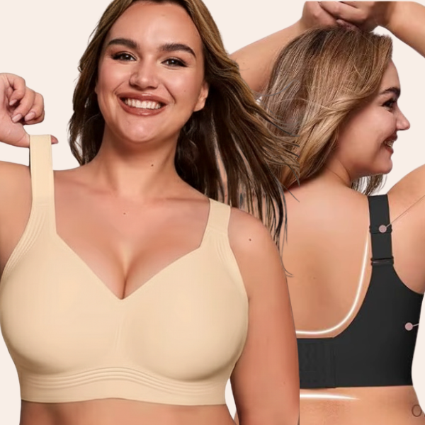 Kit 3 Sutiãs Luna Comfort™ - Sutiã com Efeito Invisível e Zero Marcas