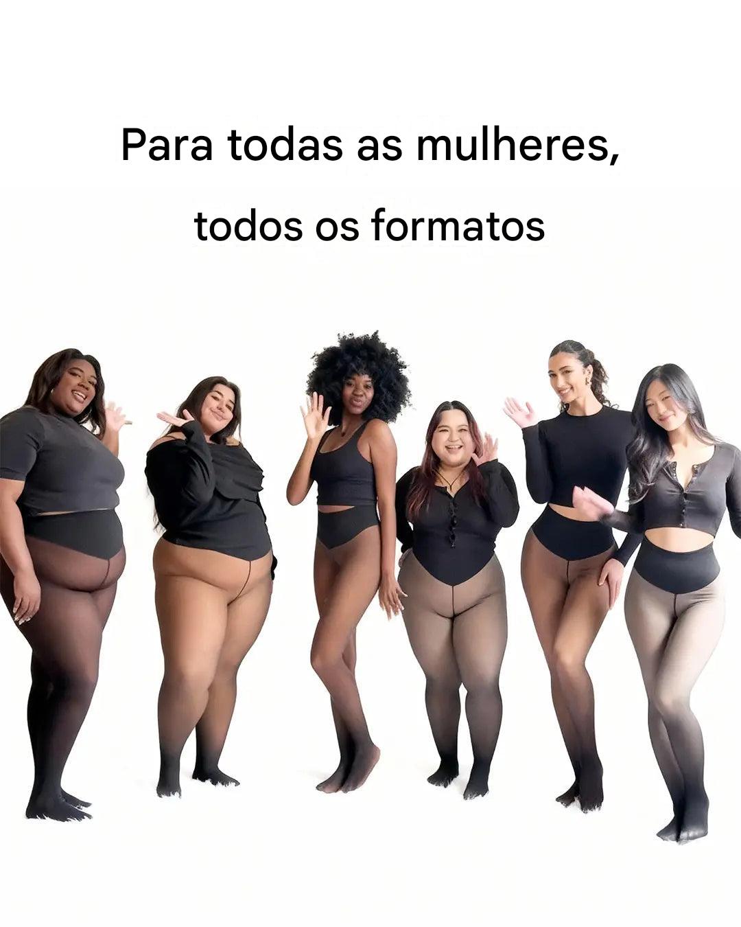 Meia-Calça Feminina Térmica Peluciada  [COMPRE 1 LEVE 2]