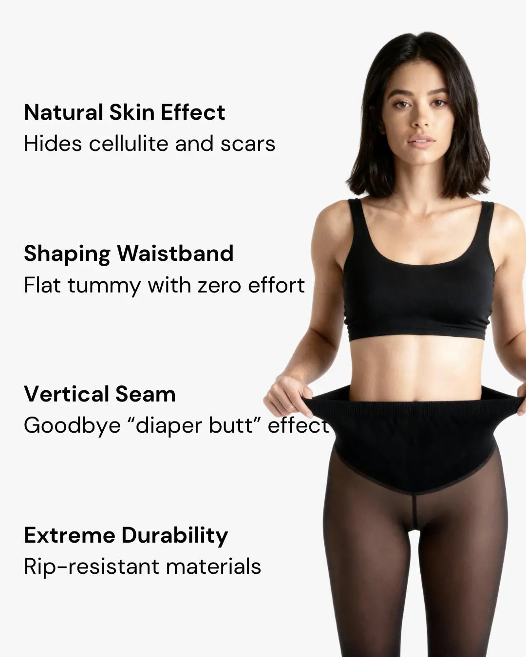 Meia-Calça Feminina Térmica Peluciada  [COMPRE 1 LEVE 2]