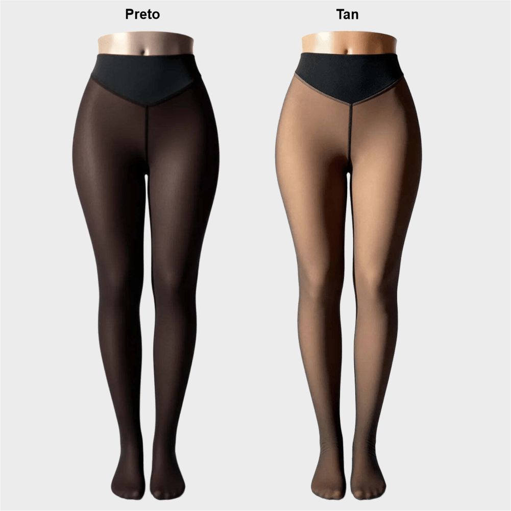 Meia-Calça Feminina Térmica Peluciada  [COMPRE 1 LEVE 2]