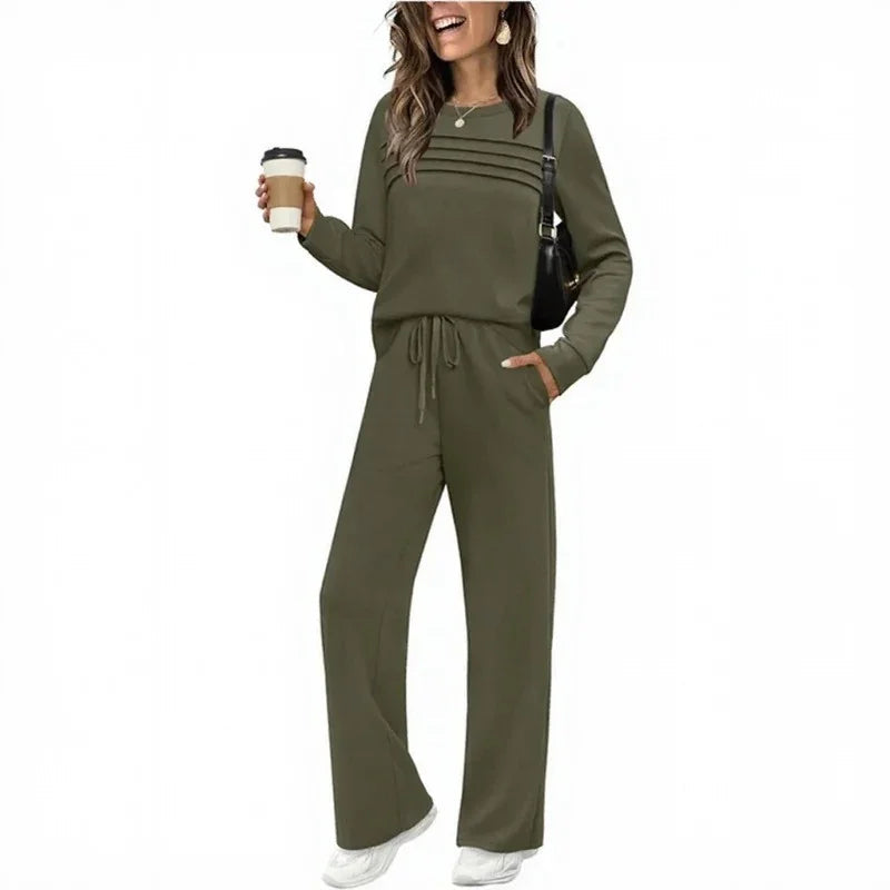 Conjunto Softluxe™ Estilo Casual Chique